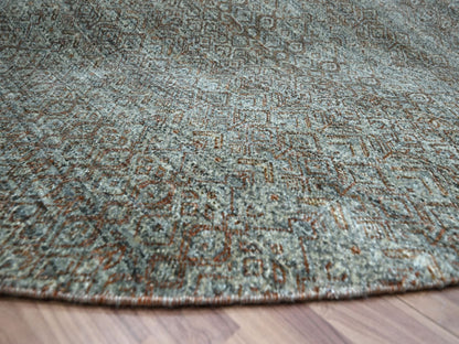 Modern / Contemporary hand-knotted wool rug in Gray, 11'11" x 11'11" — SKU O076906 (view 6)