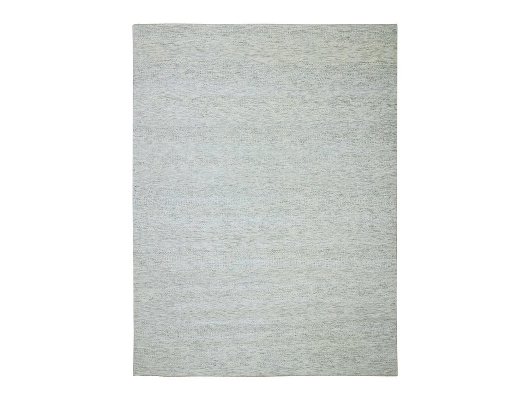Modern / Contemporary hand-knotted wool rug in Gray, 9'2" x 12'1" — SKU O076917