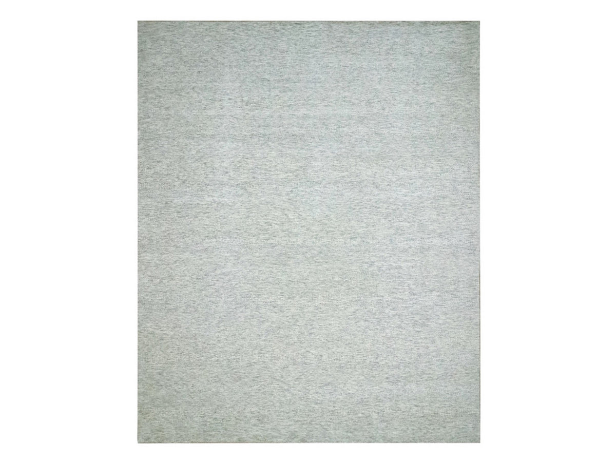 Modern / Contemporary hand-knotted wool rug in Gray, 12'1" x 15' — SKU O076920