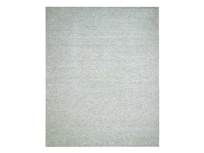 Modern / Contemporary hand-knotted wool rug in Gray, 12'1" x 15' — SKU O076920