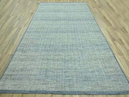 Blue 12'0" x 15'0" Modern and Contemporary Hand knotted Wool Rug - Sku: O076921