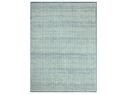 Blue 10'1" x 13'10" Modern and Contemporary Hand knotted Wool Rug - Sku: O076922