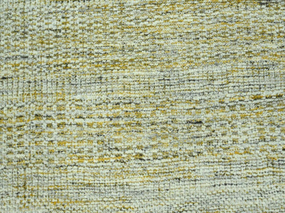 Modern / Contemporary hand-knotted wool rug in Yellow, 10'2" x 13'10" — SKU O076931 (view 8)