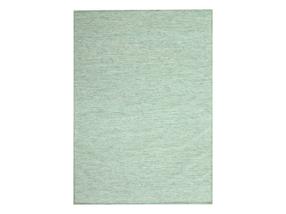 Green 8'10" x 11'10" Modern and Contemporary Hand knotted Wool Rug - Sku: O076946