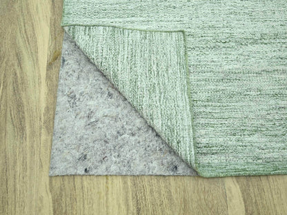 Green 8'0" x 10'0" Modern and Contemporary Hand knotted Wool Rug - Sku: O076947
