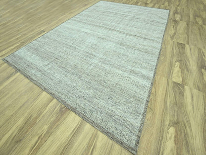 Brown 10'1" x 14'3" Modern and Contemporary Hand knotted Wool Rug - Sku: O076960