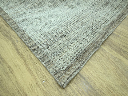 Brown 10'1" x 14'3" Modern and Contemporary Hand knotted Wool Rug - Sku: O076960