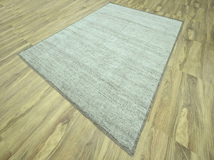 Brown 9'3" x 12'2" Modern and Contemporary Hand knotted Wool Rug - Sku: O076962