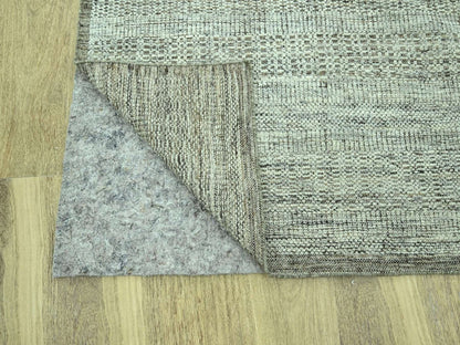 Brown 9'3" x 12'2" Modern and Contemporary Hand knotted Wool Rug - Sku: O076962
