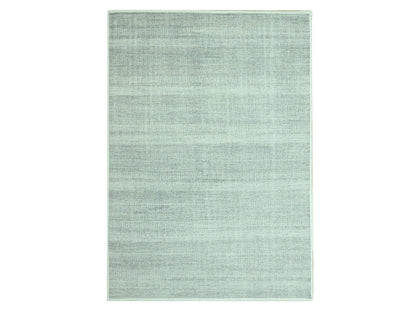 Modern / Contemporary hand-knotted wool rug in Gray, 9'11" x 14' — SKU O076974