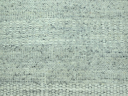 Modern / Contemporary hand-knotted wool rug in Gray, 9'11" x 14' — SKU O076974 (view 8)