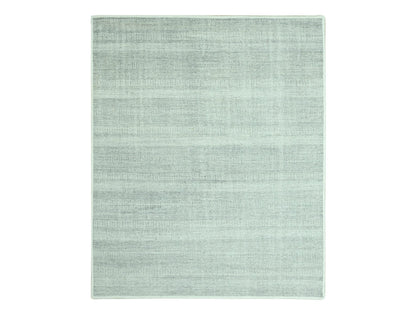 Modern / Contemporary hand-knotted wool rug in Gray, 8'2" x 10'2" — SKU O076977