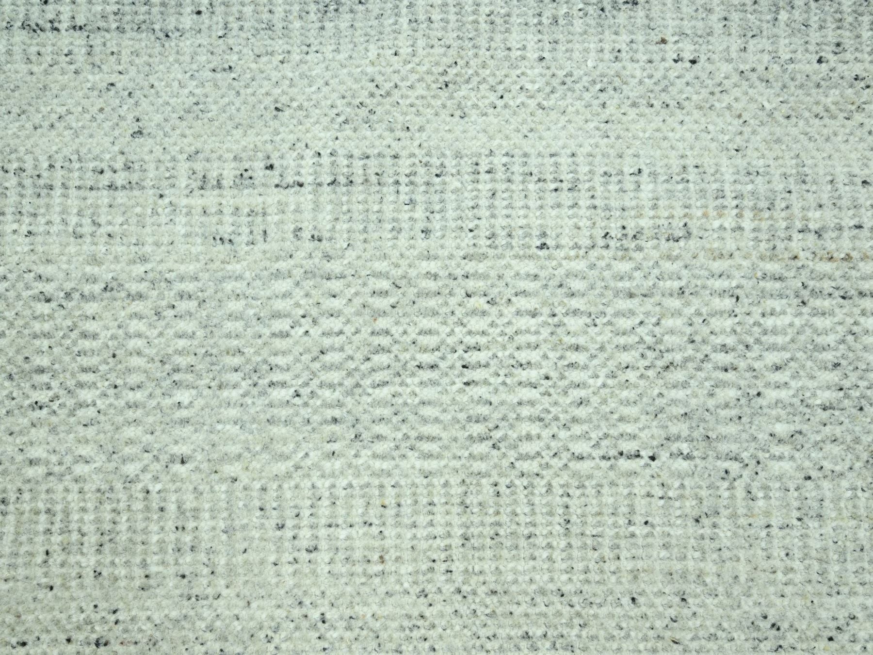 Modern / Contemporary hand-knotted wool rug in Gray, 8'2" x 10'2" — SKU O076977 (view 8)