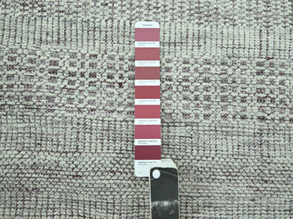 Modern / Contemporary hand-knotted wool rug in Red, 9'7" x 13' — SKU O076980 (view 7)