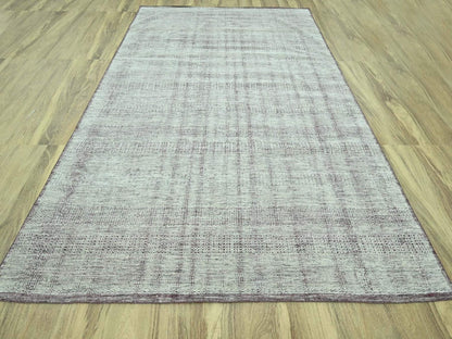 Modern / Contemporary hand-knotted wool rug in Red, 8'10" x 11'10" — SKU O076982 (view 2)