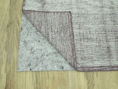 Modern / Contemporary hand-knotted wool rug in Red, 8'10" x 11'10" — SKU O076982 (view 4)