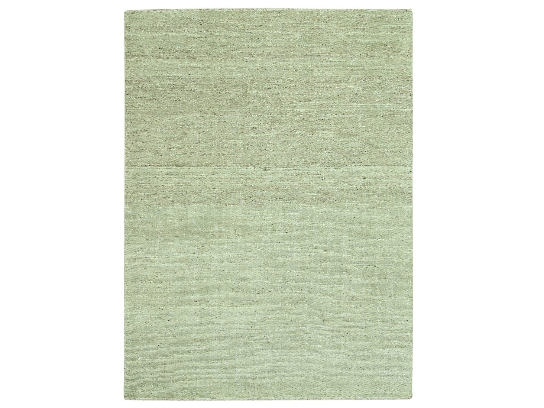 Green 9'0" x 12'0" Modern and Contemporary Hand knotted Wool Rug - Sku: O076991