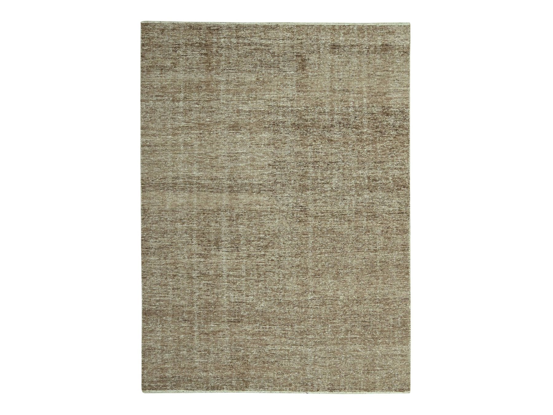 Brown 8'11" x 12'0" Modern and Contemporary Hand knotted Wool Rug - Sku: O076992