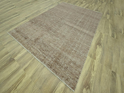 Brown 8'11" x 12'0" Modern and Contemporary Hand knotted Wool Rug - Sku: O076992