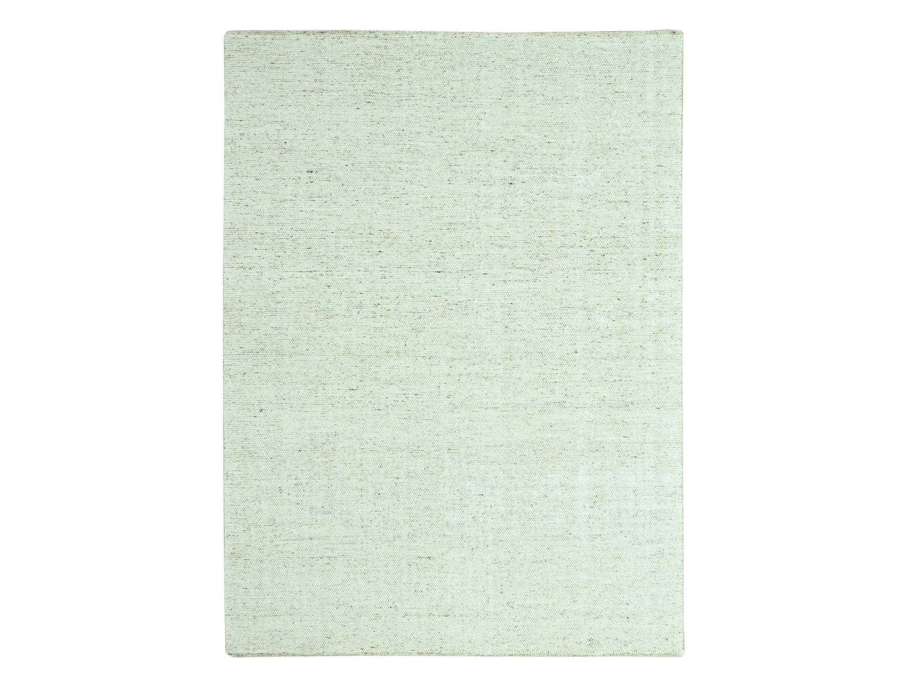 Ivory 9'0" x 12'0" Modern and Contemporary Hand knotted Wool Rug - Sku: O076993