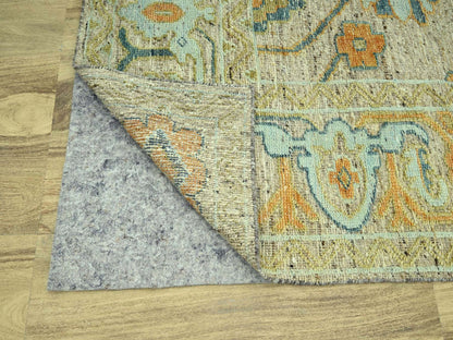 Oushak Oushak hand-knotted wool rug in Brown, 12'3" x 18' — SKU O077004 (view 4)