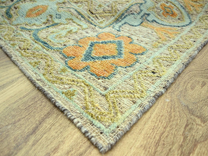 Oushak Oushak hand-knotted wool rug in Brown, 12'3" x 18' — SKU O077004 (view 6)