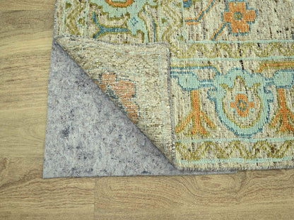 Oushak Oushak hand-knotted wool rug in Brown, 10'2" x 14'2" — SKU O077006 (view 4)