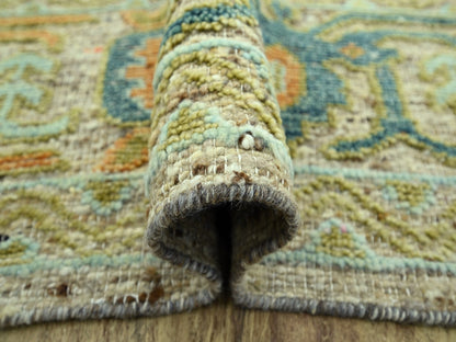 Oushak Oushak hand-knotted wool rug in Brown, 10'2" x 14'2" — SKU O077006 (view 5)