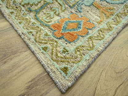 Oushak Oushak hand-knotted wool rug in Brown, 10'2" x 14'2" — SKU O077006 (view 6)