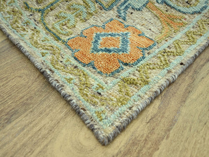 Oushak Oushak hand-knotted wool rug in Brown, 9'1" x 12' — SKU O077007 (view 6)