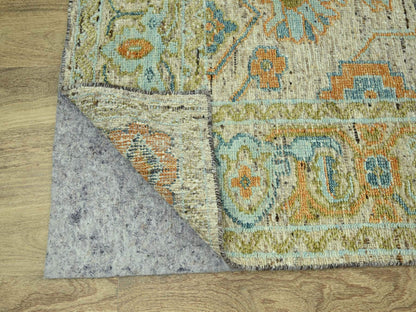 Oushak Oushak hand-knotted wool rug in Brown, 9'3" x 12'2" — SKU O077008 (view 4)
