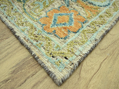 Oushak Oushak hand-knotted wool rug in Brown, 9'3" x 12'2" — SKU O077008 (view 6)