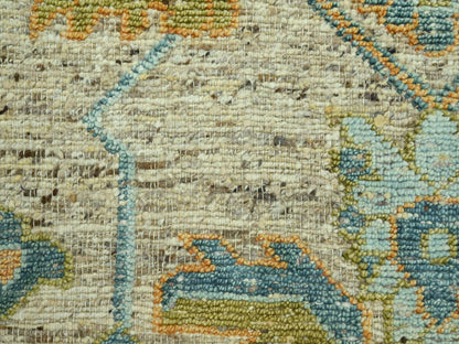 Oushak Oushak hand-knotted wool rug in Brown, 9'3" x 12'2" — SKU O077008 (view 8)