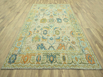 Oushak Oushak hand-knotted wool rug in Brown, 9'2" x 12' — SKU O077009 (view 2)