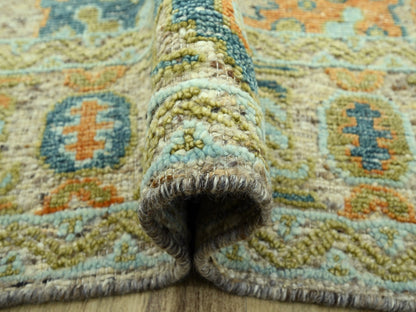 Oushak Oushak hand-knotted wool rug in Brown, 9'2" x 12' — SKU O077009 (view 5)