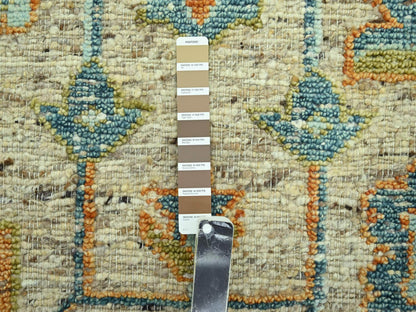Oushak Oushak hand-knotted wool rug in Brown, 9'2" x 12' — SKU O077009 (view 7)