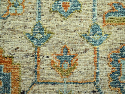 Oushak Oushak hand-knotted wool rug in Brown, 9'2" x 12' — SKU O077009 (view 8)