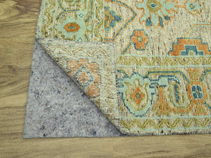 Oushak Oushak hand-knotted wool rug in Brown, 9'1" x 11'10" — SKU O077010 (view 4)