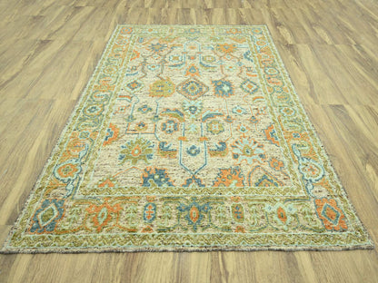 Oushak Oushak hand-knotted wool rug in Brown, 8'1" x 10'1" — SKU O077011 (view 2)