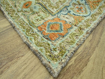 Oushak Oushak hand-knotted wool rug in Brown, 8'1" x 10'1" — SKU O077011 (view 6)