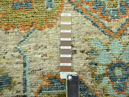 Oushak Oushak hand-knotted wool rug in Brown, 8'1" x 10'1" — SKU O077011 (view 7)