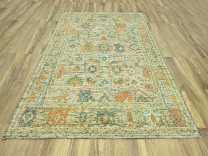 Oushak Oushak hand-knotted wool rug in Brown, 8'1" x 10' — SKU O077012 (view 2)