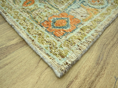 Oushak Oushak hand-knotted wool rug in Brown, 8'1" x 10' — SKU O077012 (view 6)
