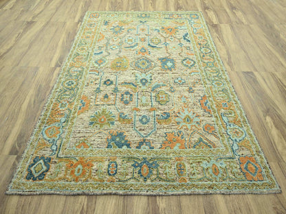 Oushak Oushak hand-knotted wool rug in Brown, 8'1" x 10'3" — SKU O077014 (view 2)