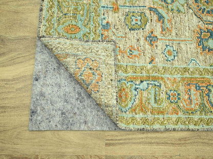 Oushak Oushak hand-knotted wool rug in Brown, 5' x 7' — SKU O077018 (view 3)