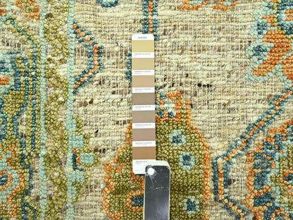 Oushak Oushak hand-knotted wool rug in Brown, 5' x 7' — SKU O077018 (view 4)