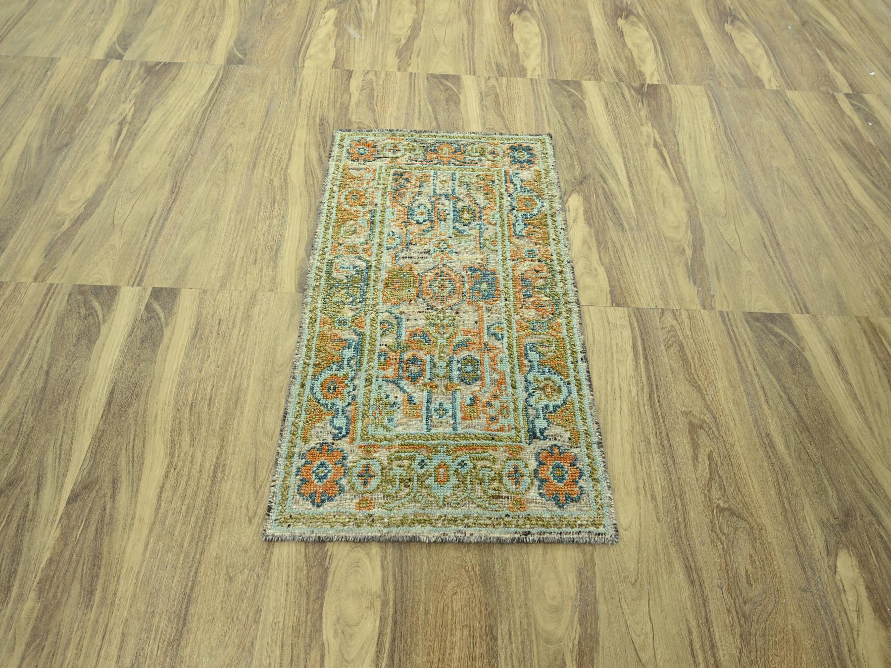 Oushak Oushak hand-knotted wool rug in Brown, 3'3" x 5' — SKU O077021 (view 2)