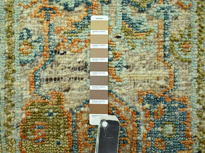 Oushak Oushak hand-knotted wool rug in Brown, 3'3" x 5' — SKU O077021 (view 4)