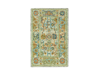 Oushak Oushak hand-knotted wool rug in Brown, 3' x 5'3" — SKU O077022