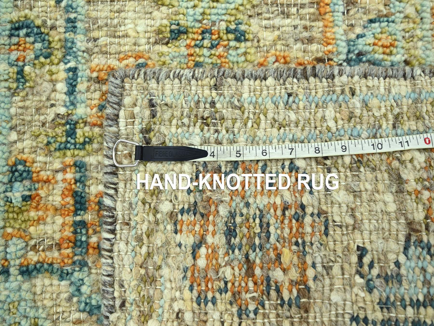 Oushak Oushak hand-knotted wool rug in Brown, 3' x 5'3" — SKU O077022 (view 7)